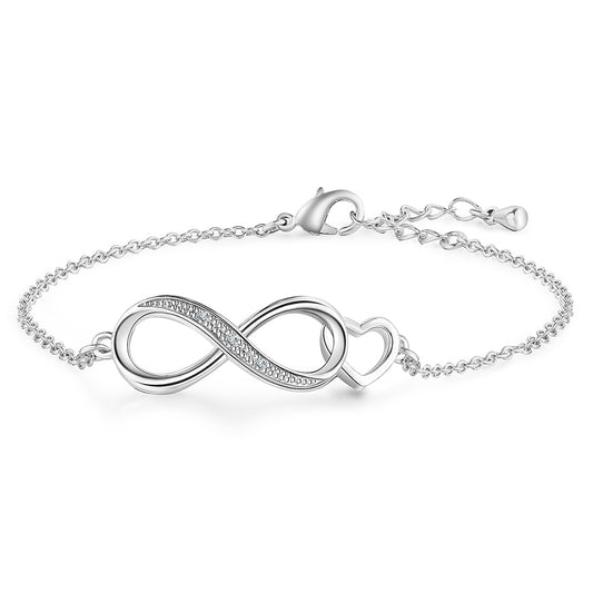 Pozlacená slitina - Náramek s Bílým Emporia® Křišťálem přibližná hmotnost: 10 gramů