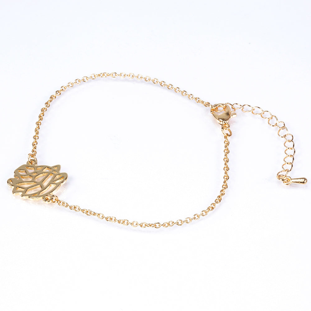 Pozlacená Slitinová Sada ( Náhrdelník+Náramek )