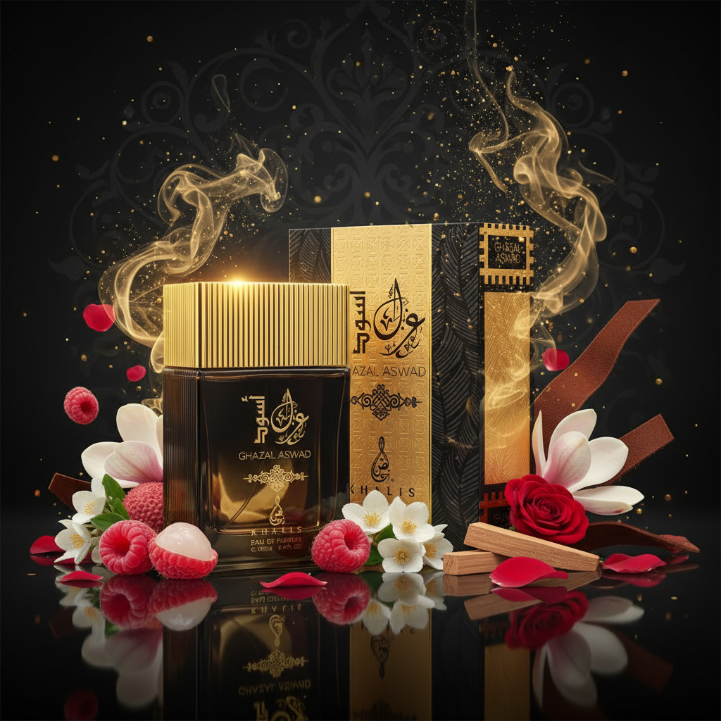 EDP 100ml "Ghazal Aswad" - květinově-ovocná vůně pro muže