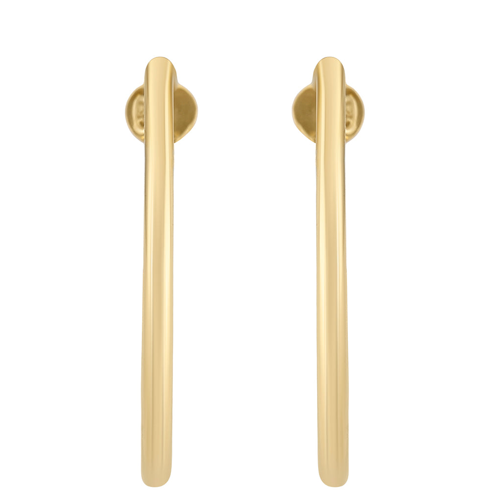 Pozlacené Stříbro 925/1000 - Náušnice přibližná hmotnost: 2.46 gramů