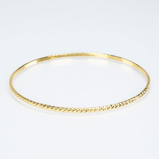 Pozlacená slitina - Náramek přibližná hmotnost: 4.13 gramů