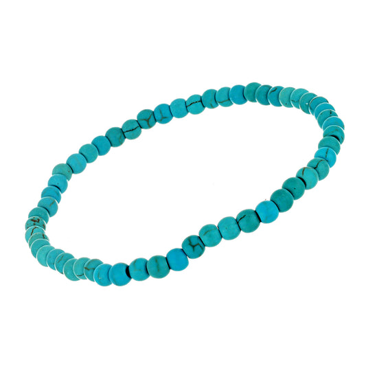 Nugetový Náramek s Tyrkysem Sleeping Beauty - Karátové číslo: 20.45. přibližná hmotnost: 4.09 gramů