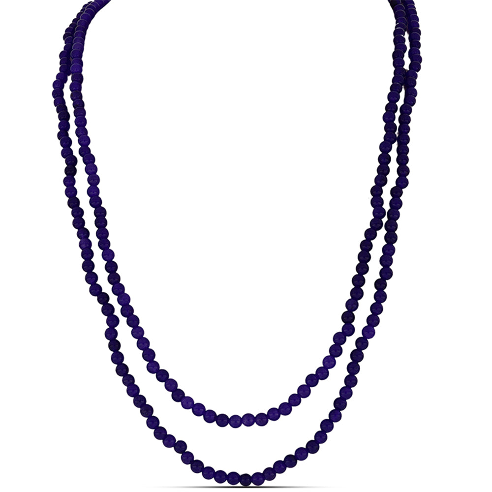 Nugetový Náhrdelník s Purpurovým Jadeitem - Karátové číslo: 196.6. přibližná hmotnost: 39.32 gramů