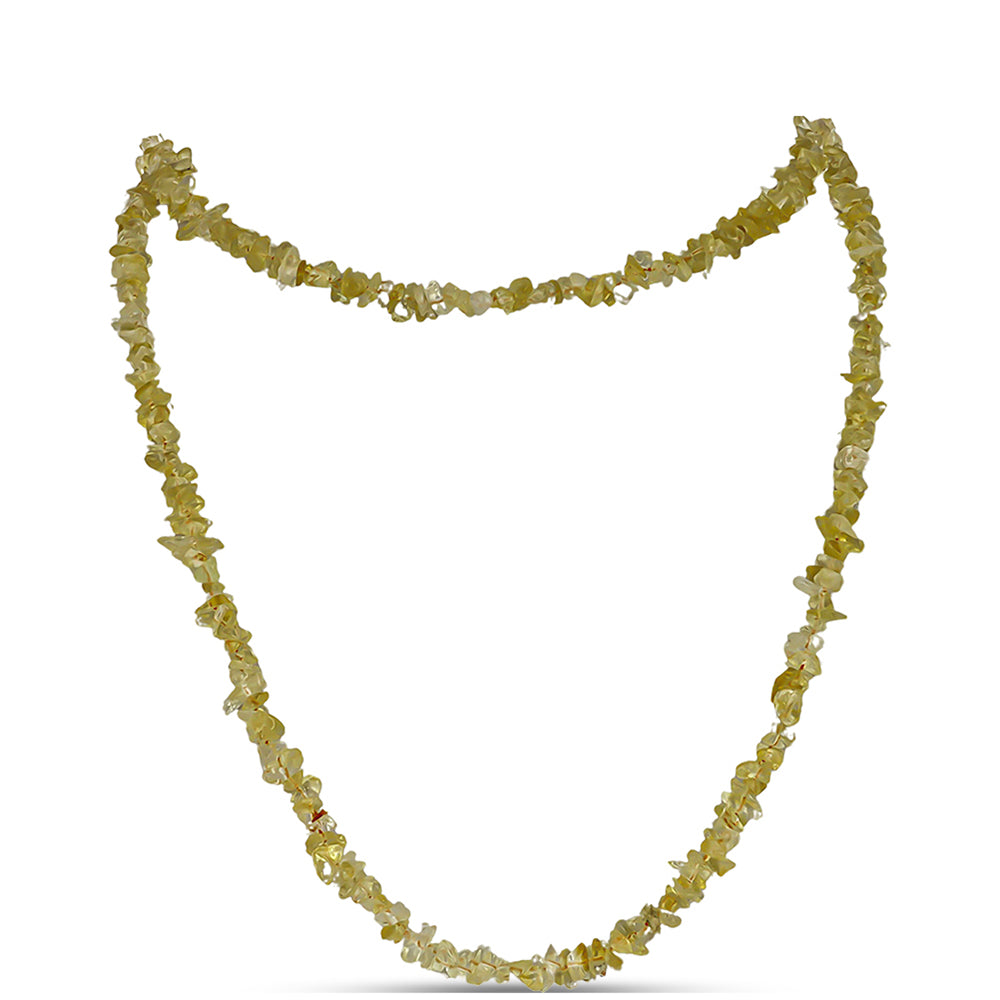 Nugetový Náhrdelník s Uralským Citrínem - Karátové číslo: 144. přibližná hmotnost: 28.8 gramů