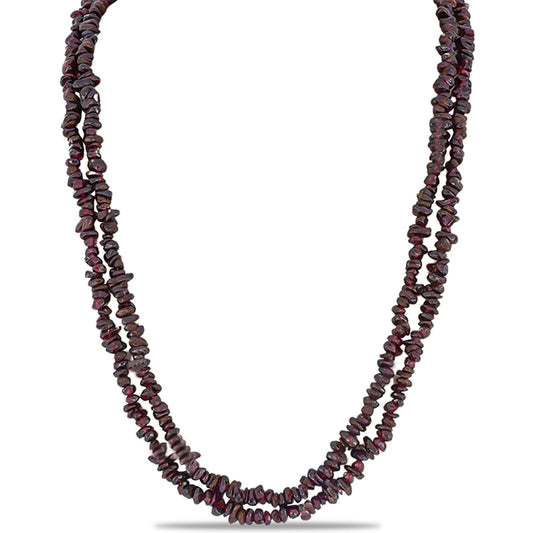 Nugetový Náhrdelník s Bartonským Granátem - Karátové číslo: 474.97. přibližná hmotnost: 94.99 gramů