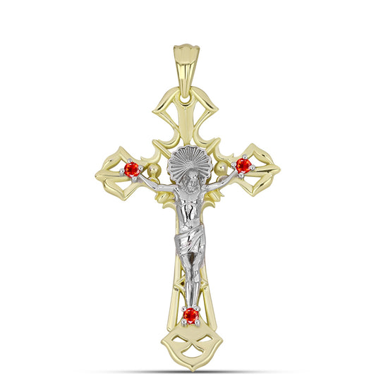 Pozlacený Stříbro 925/1000 - Přívěsek s Etiopským Červeným Opálem z Lega Dembi - Karátové číslo: 0.07. přibližná hmotnost: 4.41 gramů