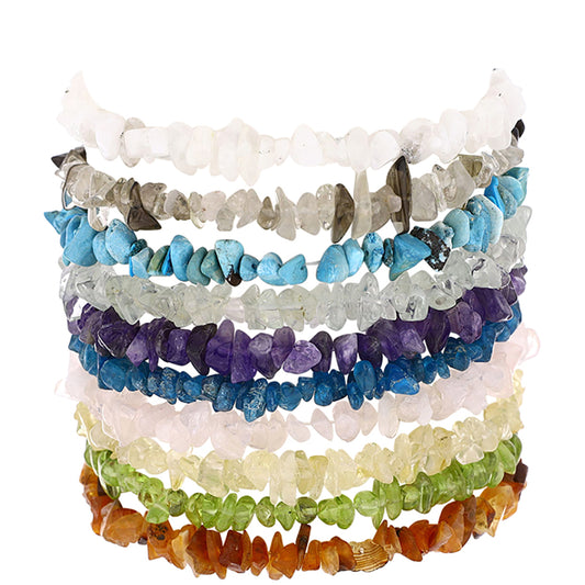 Nugetová Sada s Marockým Ametystem a Duhovým Měsíčním Kamenem - Karátové číslo: 386.67. přibližná hmotnost: 77.51 gramů ( Náramek )