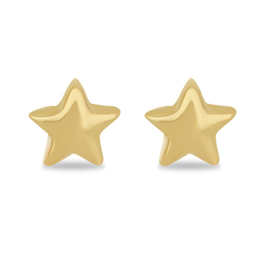 Pozlacené Stříbro 925/1000 - Náušnice přibližná hmotnost: 0.78 gramů