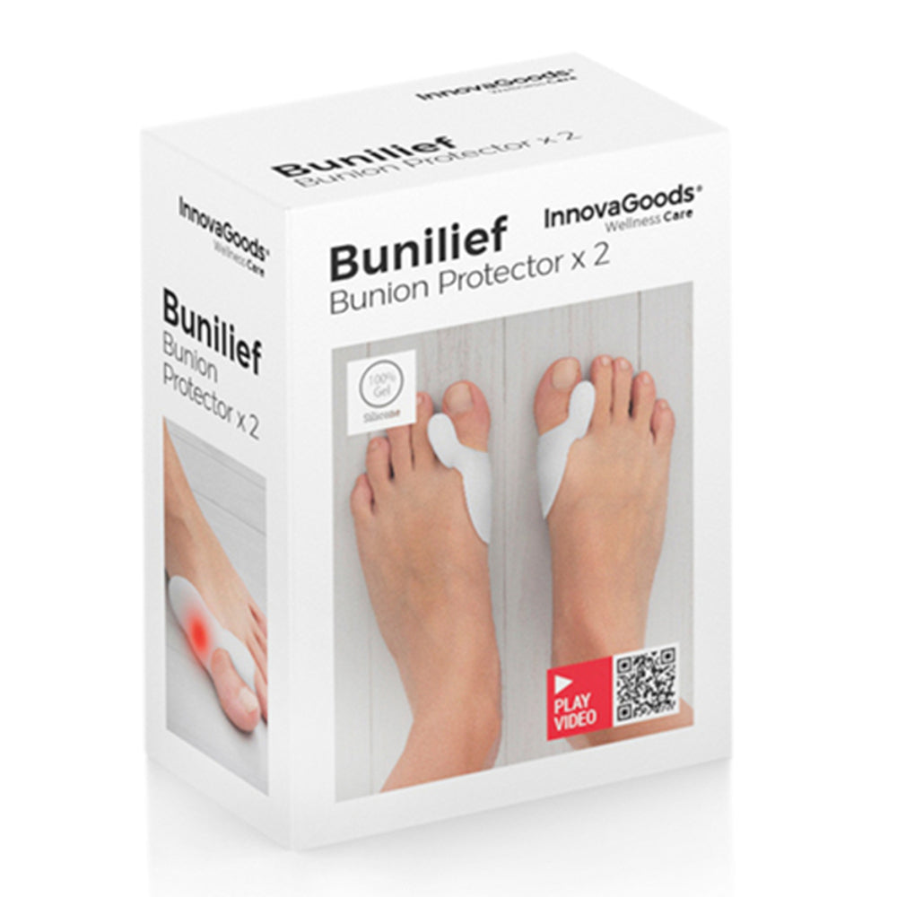 Silikonový Chránič a Korektor Vbočeného Palce Bunilief InnovaGoods, 2 ks v balení