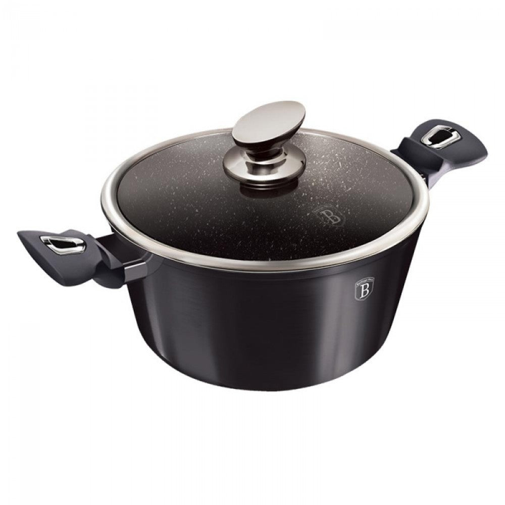 Kastrol s poklicí, 24 cm, kolekce Black Vantage