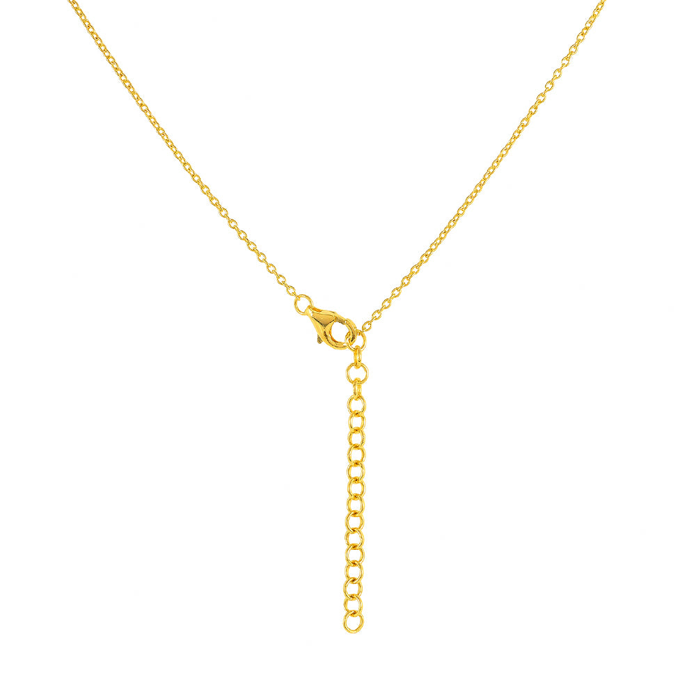 Pozlacené Stříbro 925/1000 - Náhrdelník s Thulitem - Karátové číslo: 8.57. přibližná hmotnost: 8.75 gramů