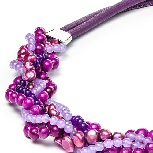 Nugetový Náhrdelník se Sladkovodní Perlou přibližná hmotnost: 77.78 gramů