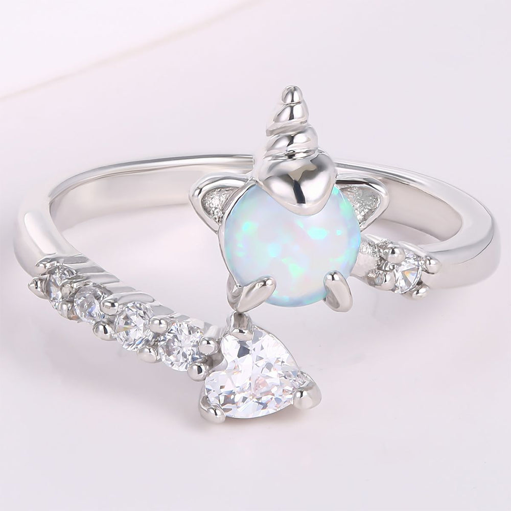 Pozlacená slitina - Prsten s Bílým Emporia® Křišťálem přibližná hmotnost: 10 gramů 1 