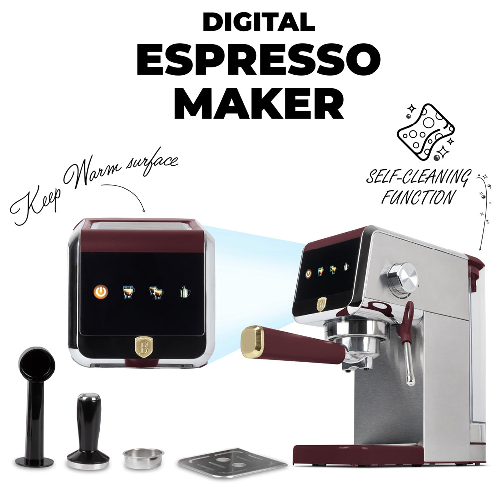 Digitální espresso kávovar Berlinger Haus 8 