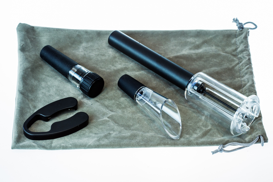 5dílná Sada na Otvírání Vína, Černá 2 