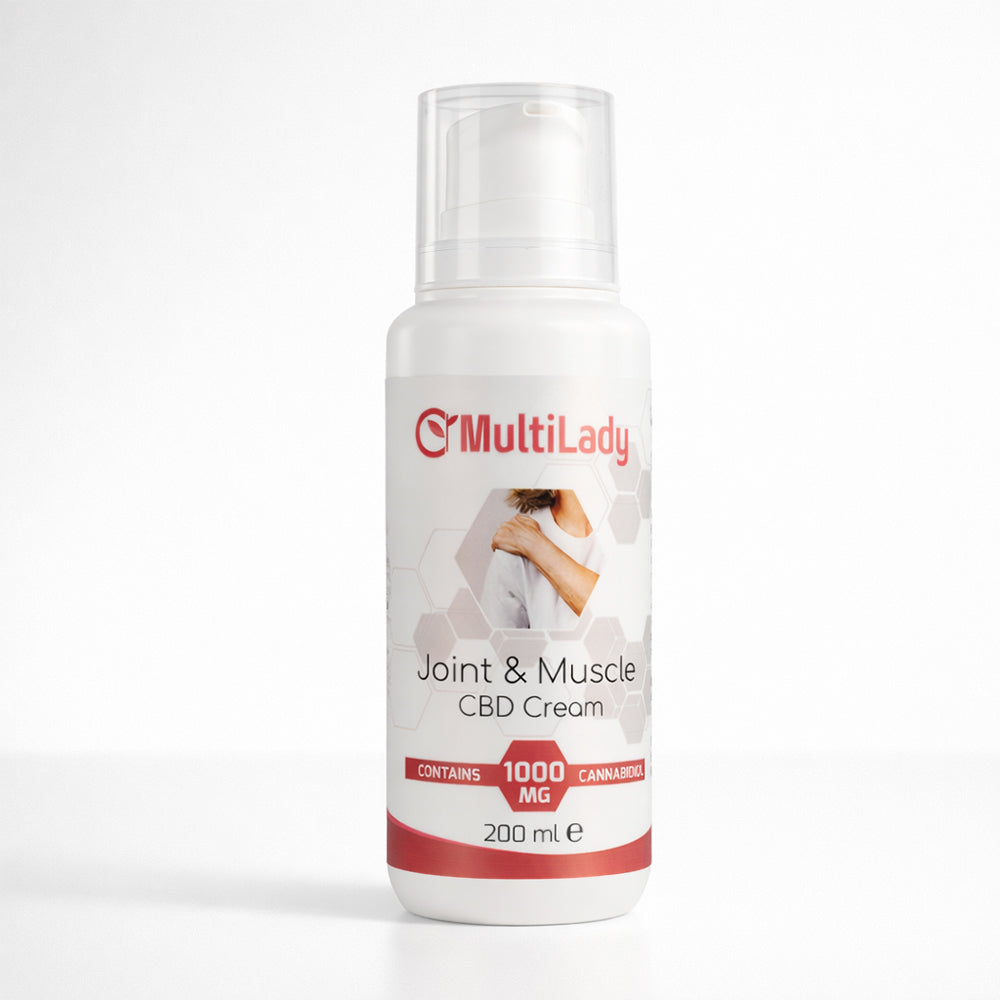 Krém na klouby a svaly MultiLady CBD 1000 mg – 200 ml 1 