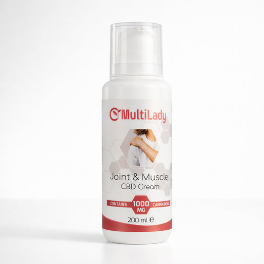 Krém na klouby a svaly MultiLady CBD 1000 mg – 200 ml