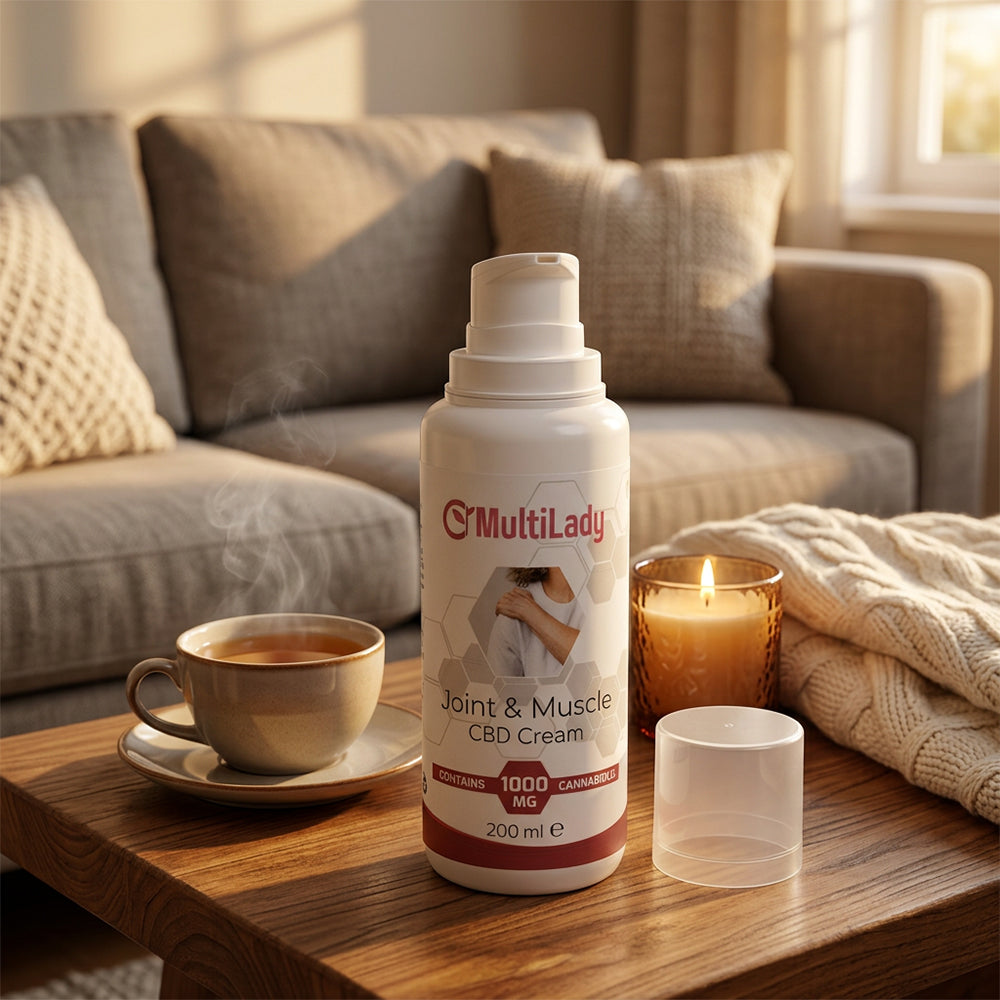 Krém na klouby a svaly MultiLady CBD 1000 mg – 200 ml 5 
