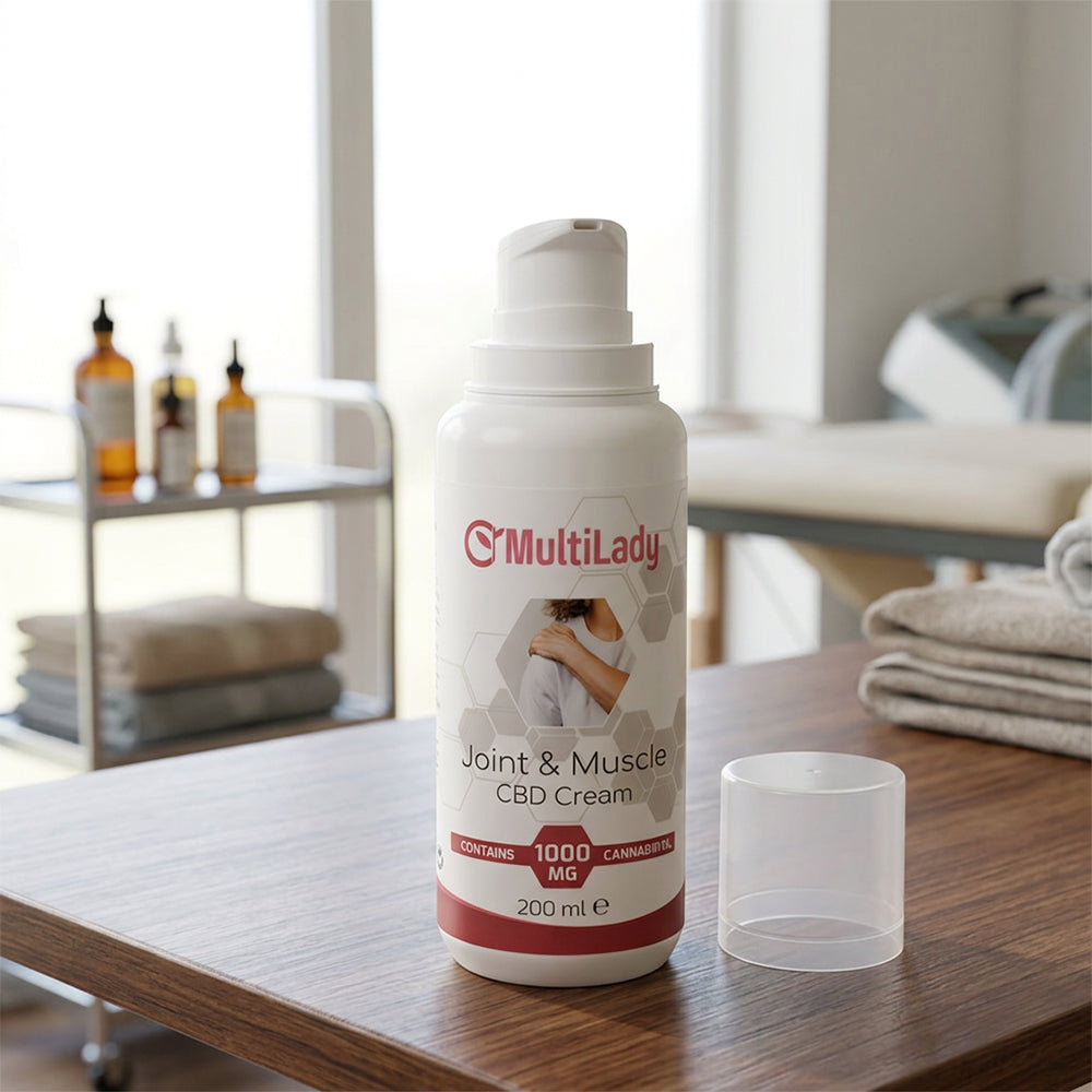 Krém na klouby a svaly MultiLady CBD 1000 mg – 200 ml 6 