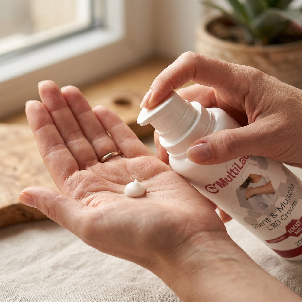 Krém na klouby a svaly MultiLady CBD 1000 mg – 200 ml 10 