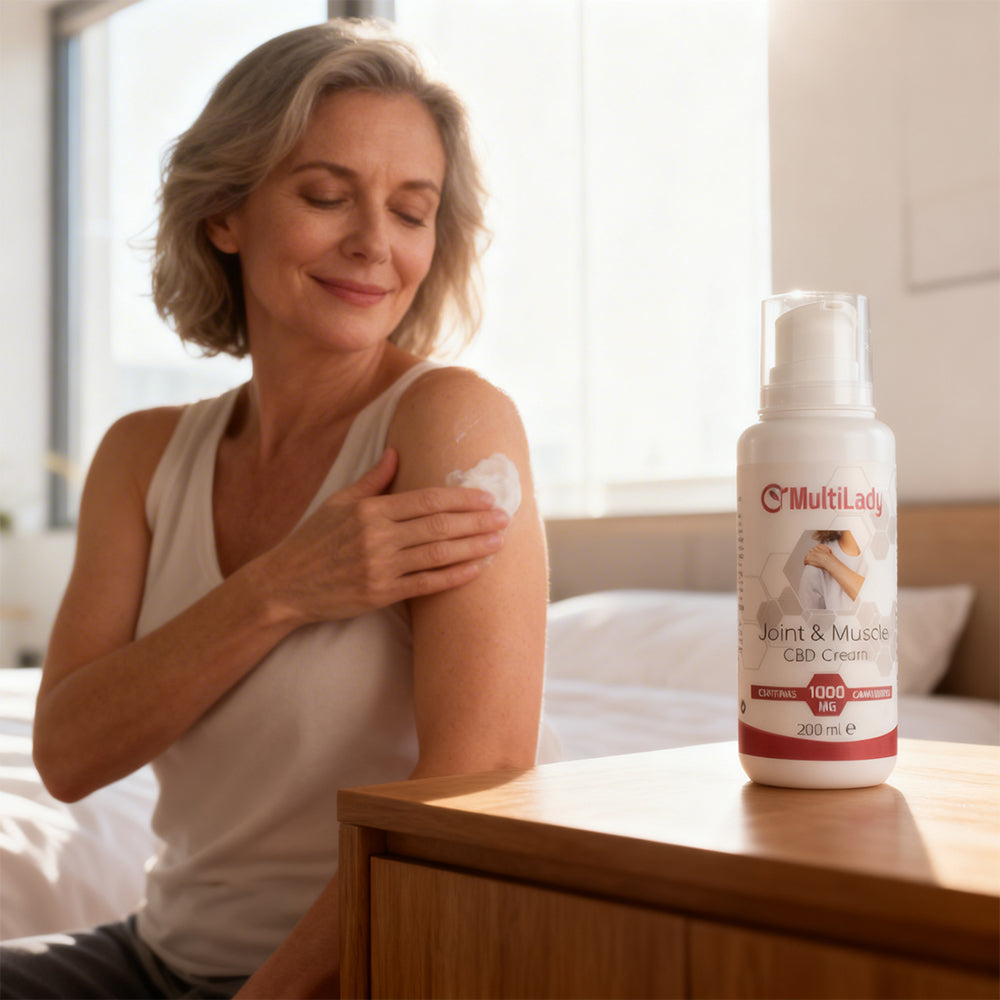 Krém na klouby a svaly MultiLady CBD 1000 mg – 200 ml