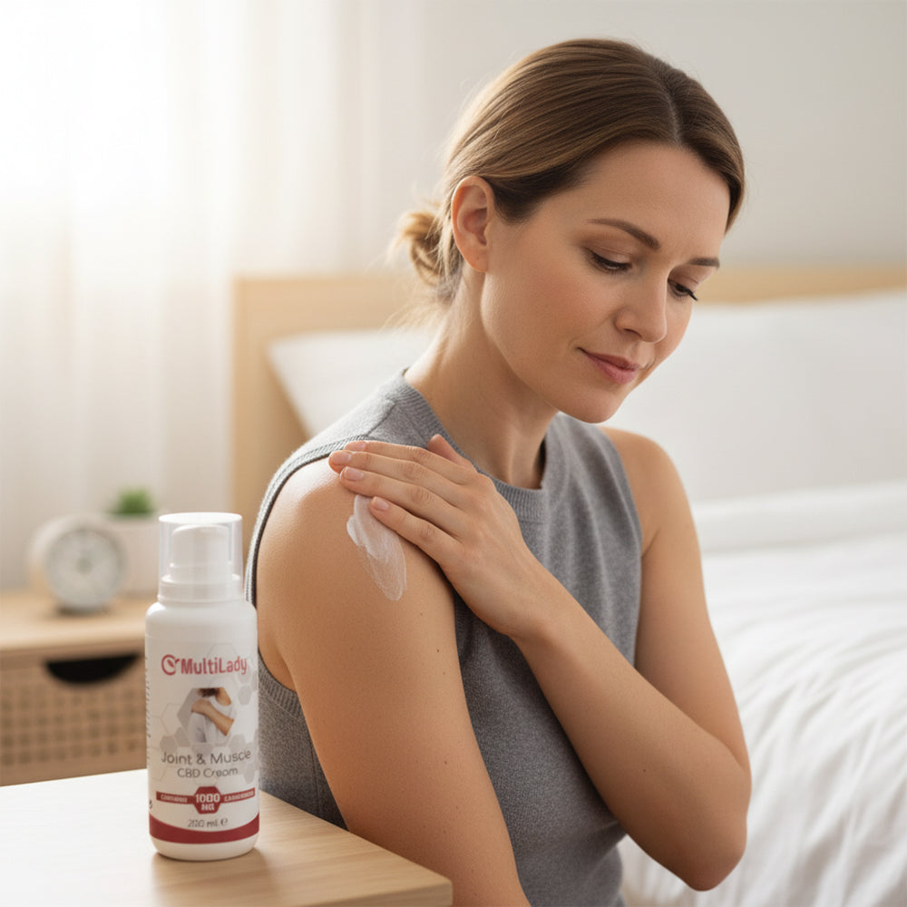 Krém na klouby a svaly MultiLady CBD 1000 mg – 200 ml 22 