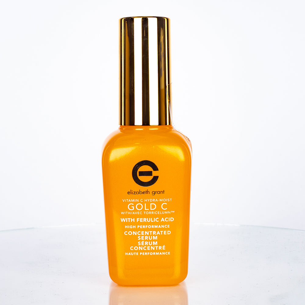 Elizabeth Grant Hydratační Omlazující Sérum s Vitamínem C a Zlatem – 1+1 ZDARMA (2 × 45 ml) 2 