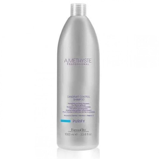 Šampon proti lupům Amethyste Purify 1000 ml – k dispozici s volitelným dávkovacím čerpadlem