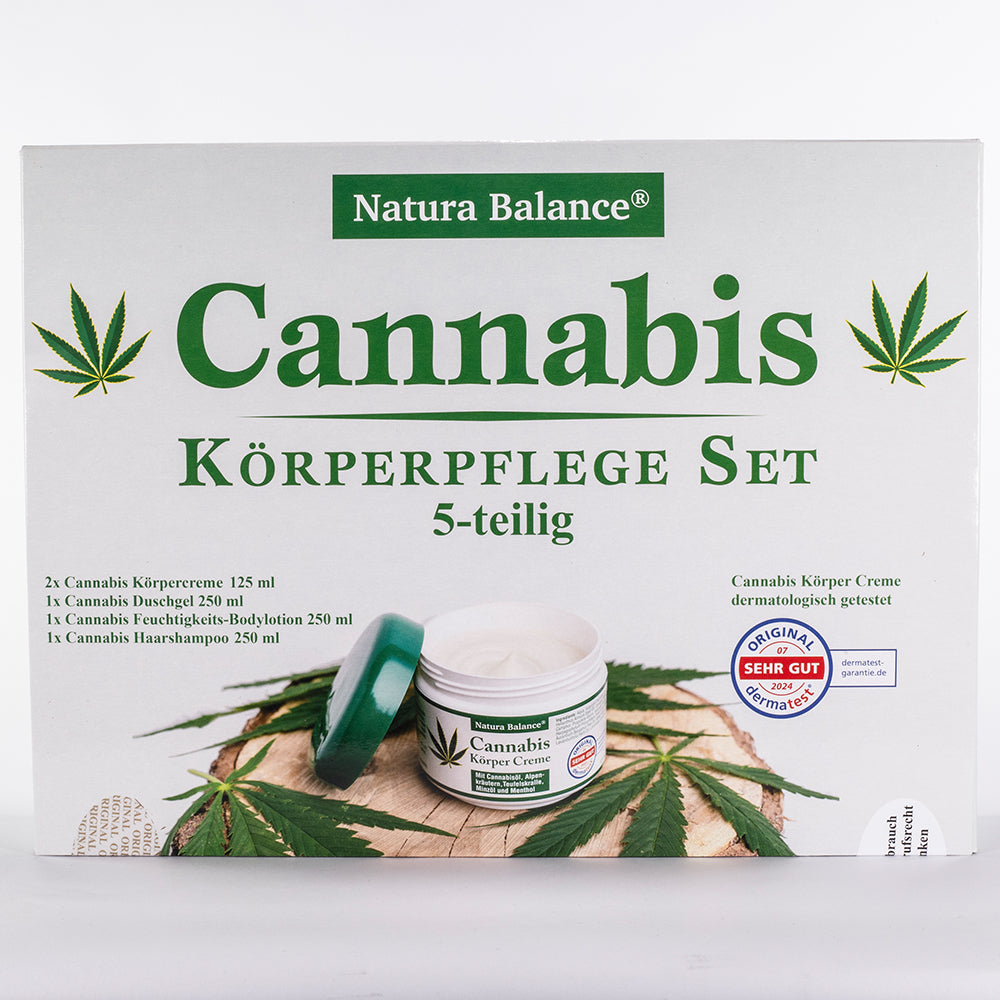 Kosmetická sada Natura Balance Cannabis – 5 kusů 4 