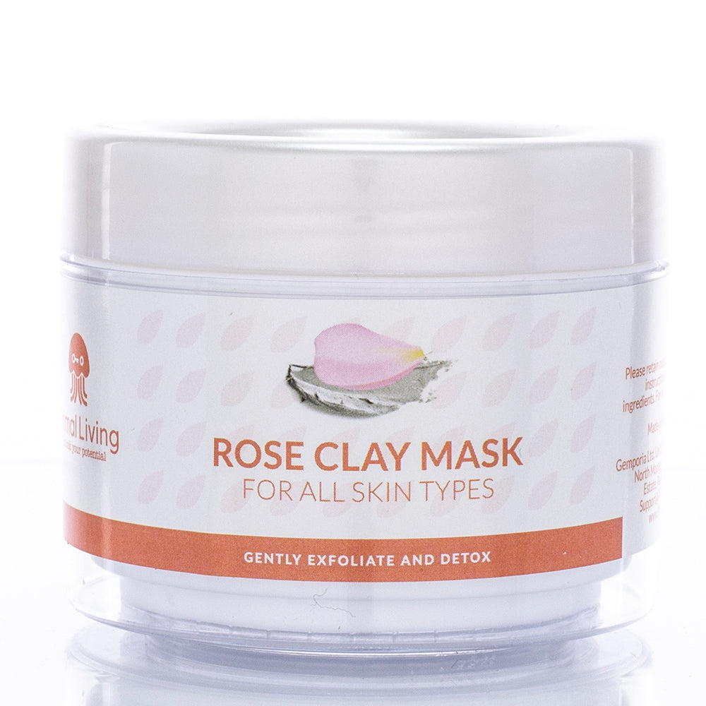 PŘÍRODNÍ JÍLOVÁ MASKA - RŮŽOVÁ (100 ML) 1 