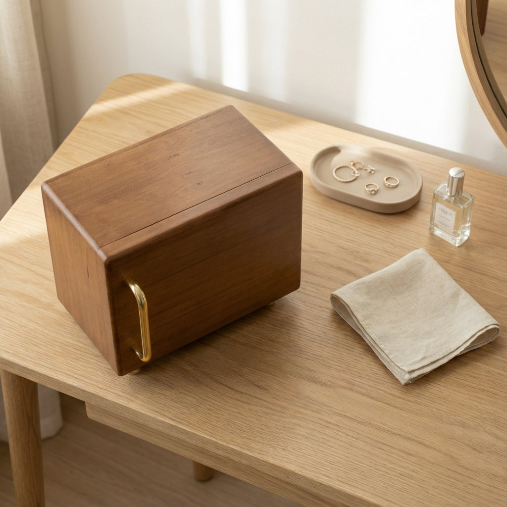 Mini truhla na šperky Emporia s více zásuvkami