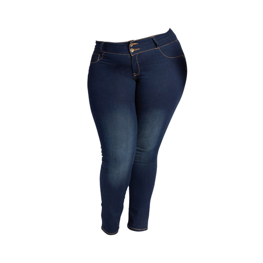 Legíny MyFit Jeans – Legíny s džínovým efektem, které padnou každé postavě (EU size: 44-50))