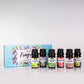 SADOER Fragrance Essential Oil Set 6pcs (Lavender, Mint, Sea Fennel, Geranium, Bluebell, Patchouli) 6*10ml
