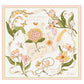 Garden Whisper Scarf, Sage Green, 90 cm x 90 cm, 100% Silk