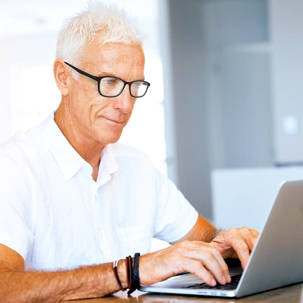 Brýle na čtení Vizmaxx Autofocus 2 v 1 s flexibilním dioptrickým rozsahem, černé