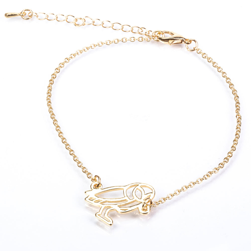 Pozlacená Slitinová Sada ( Náhrdelník+Náramek )