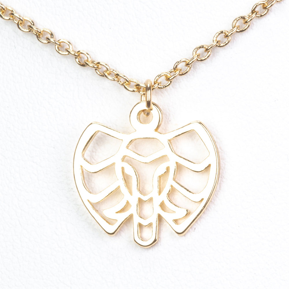 Pozlacená Slitinová Sada ( Náhrdelník+Náramek ) 5 