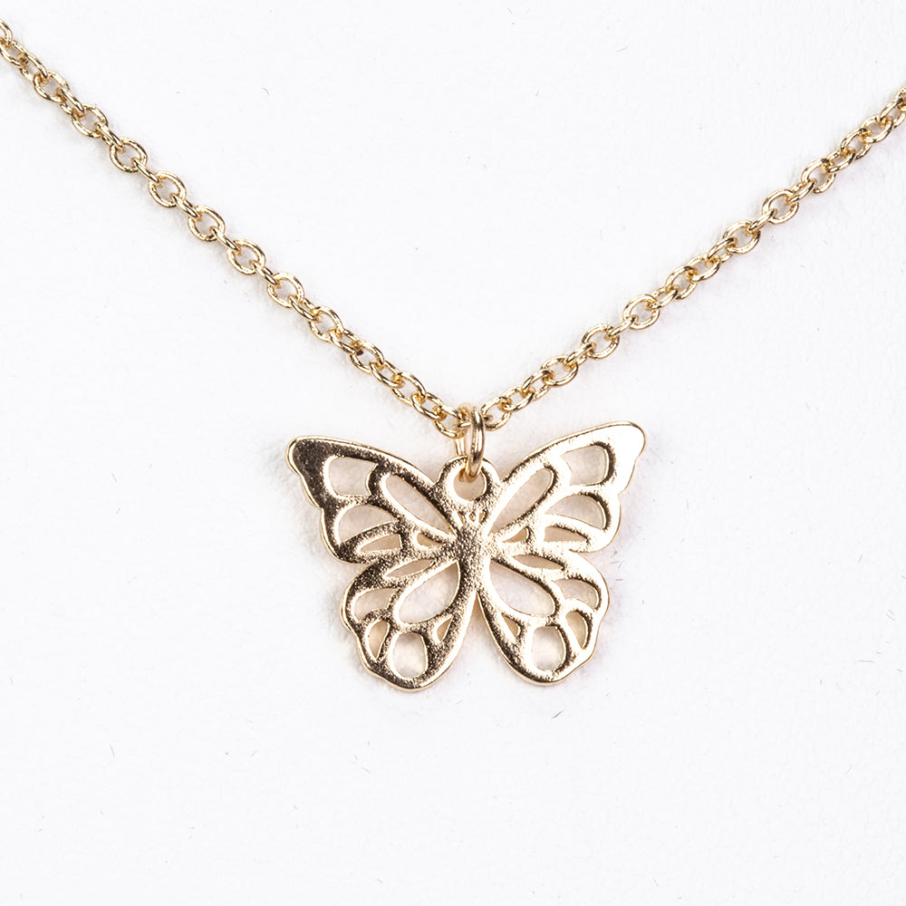 Pozlacená Slitinová Sada ( Náhrdelník+Náramek ) 2 