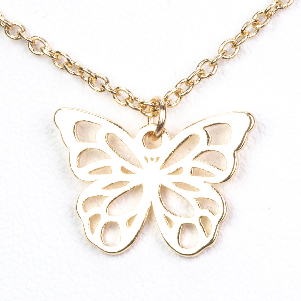 Pozlacená Slitinová Sada ( Náhrdelník+Náramek ) 5 