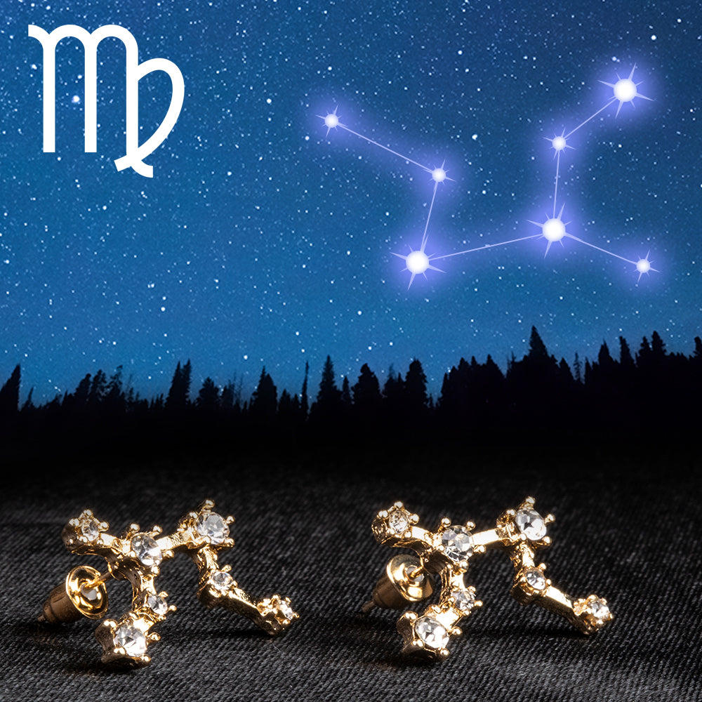 Panna Pozlacené Slitinové Náušnice s Bílým Emporia® Křišťálem 1 