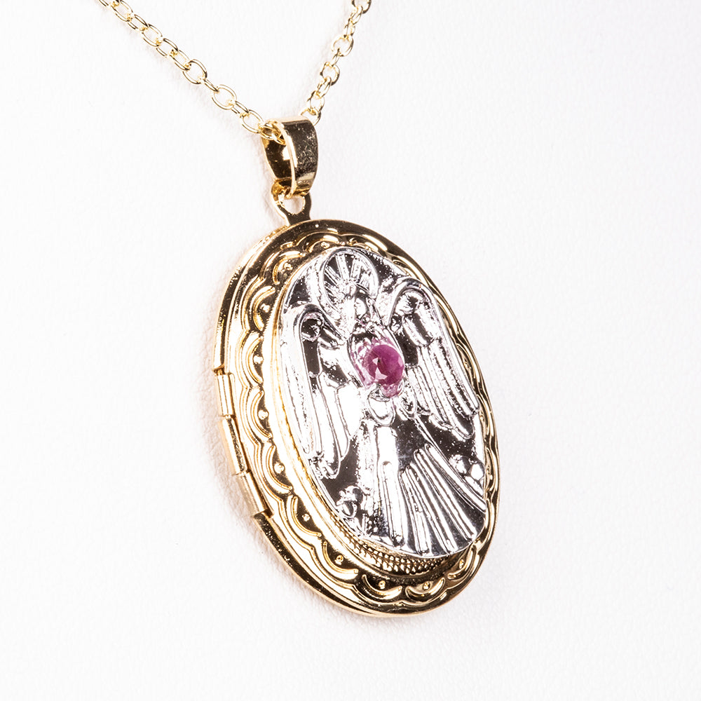 Náhrdelník s medailonkem andělského ochránce 8 