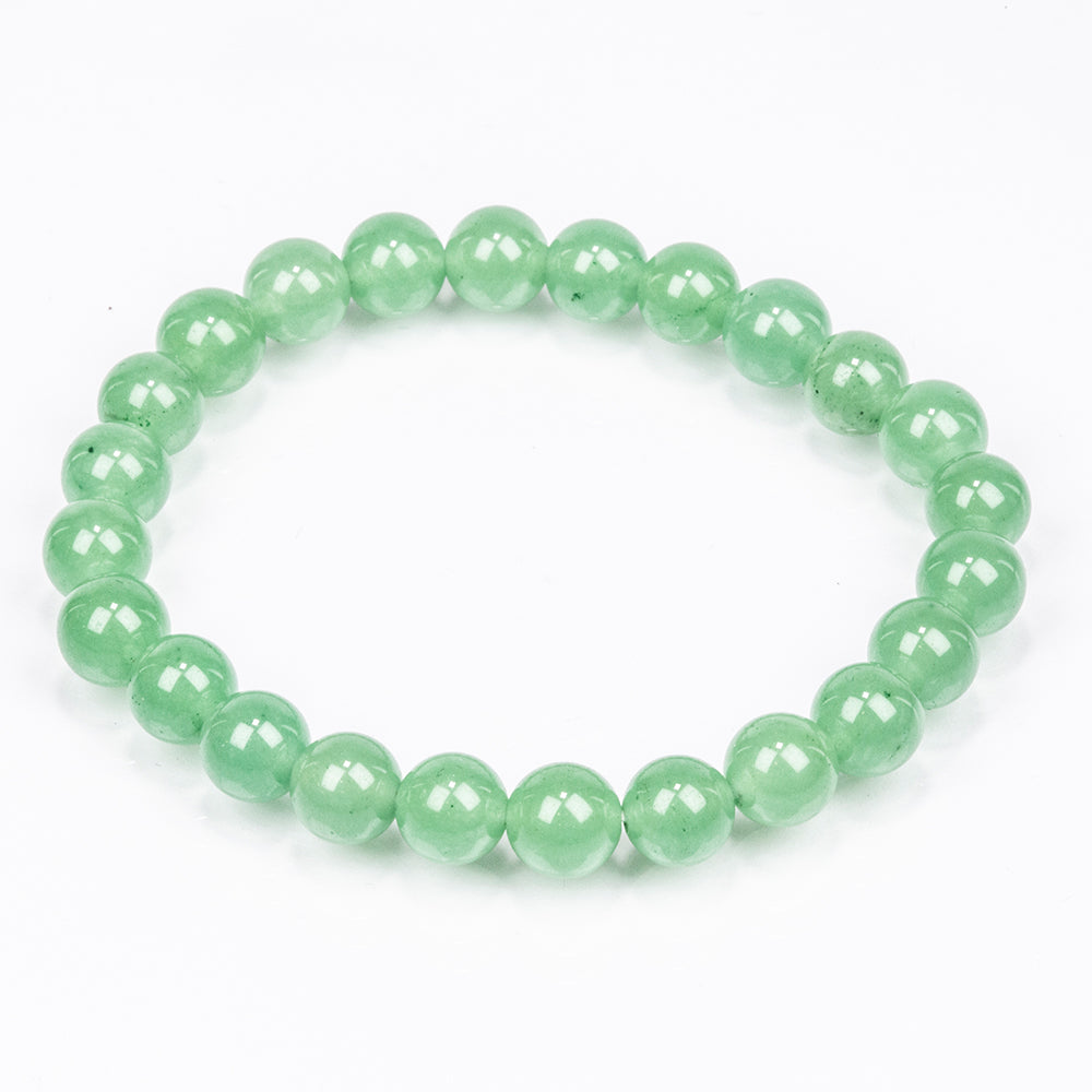 Korále Sada s Ametystem a se Zeleným Aventurínem - Karátové číslo: 438.8. přibližná hmotnost: 88.7 gramů ( Náramek )