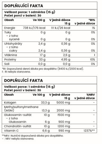Prémiový MultiCollagen Kolagenový Prášek 450g 2 