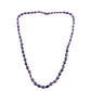 Nugetový Náhrdelník s Ametystem a Černým spinelem - Karátové číslo: 175.24. přibližná hmotnost: 35.05 gramů