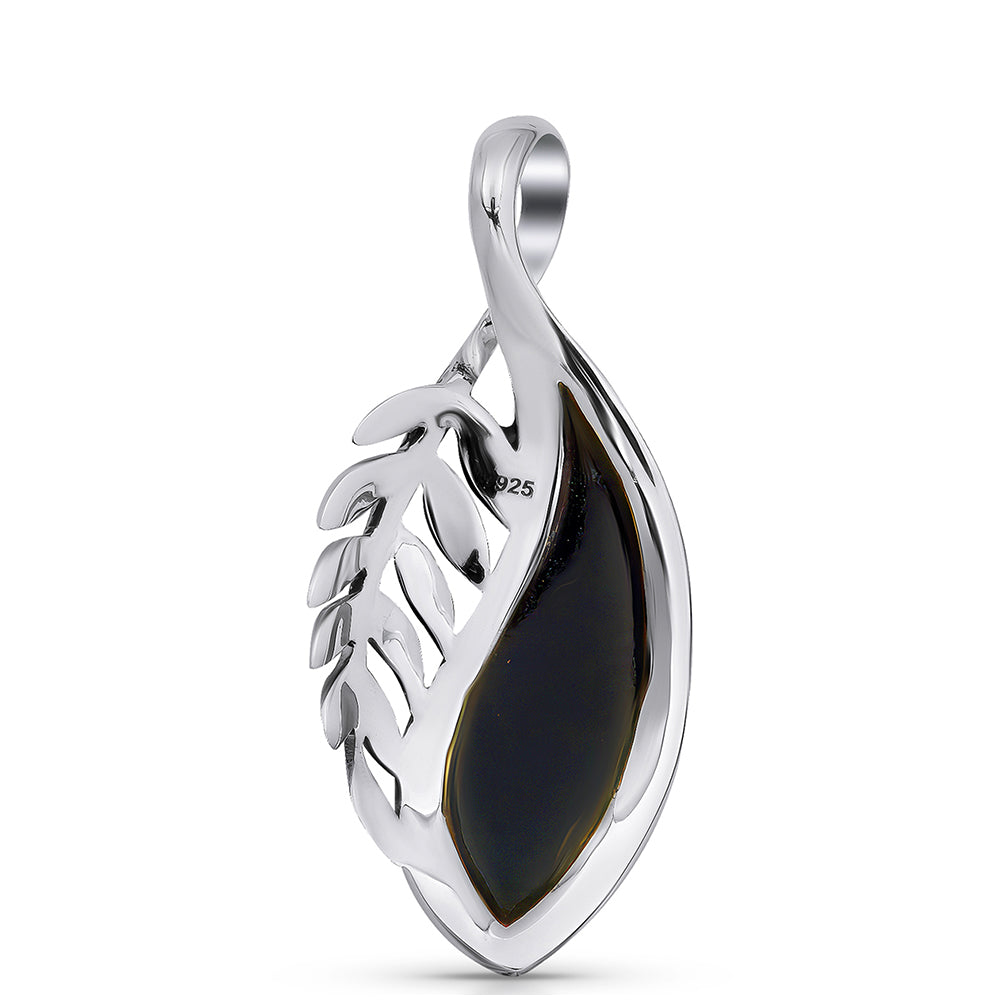 Stříbro 925/1000 - Přívěsek s Mušlí Abalone - Karátové číslo: 1. přibližná hmotnost: 3.7 gramů