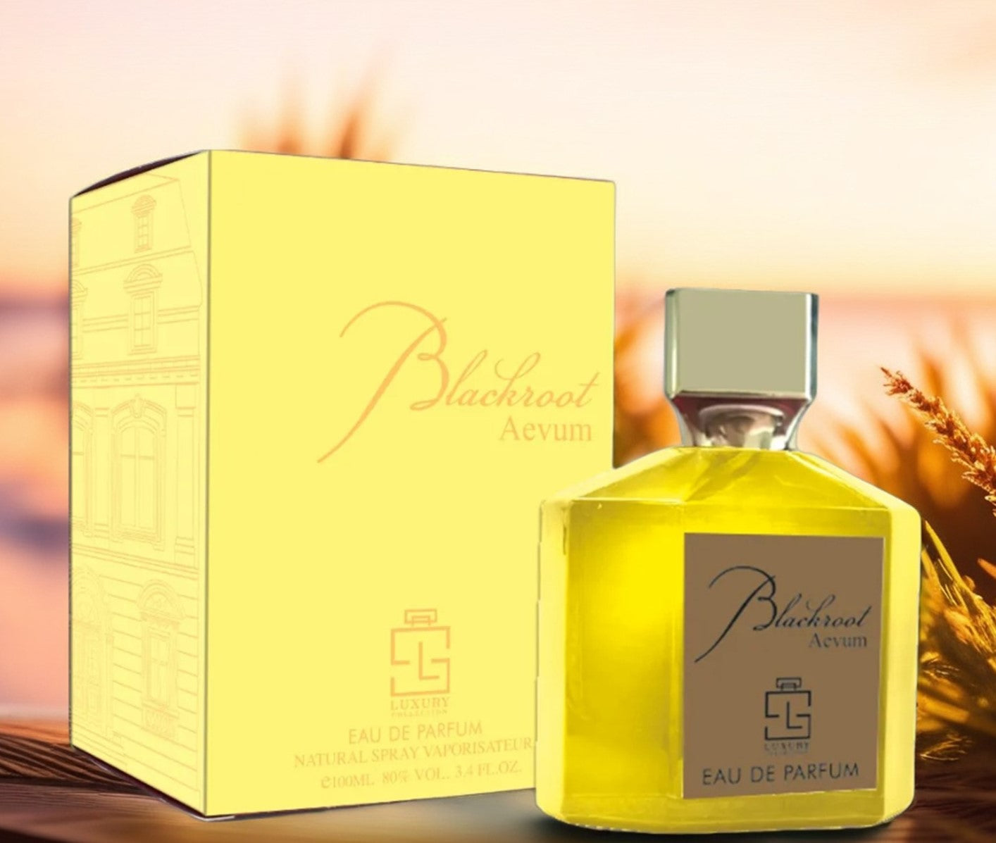 100 ml Eau de Perfume Oriental BLACKROOT Aevum (TOP: BERGAMOT, LIME, LEMON, BITTER ORANGE; MIDDLE: JASMINE, ROSE, VIOLET, FRUITY; BASE: PATCHOULI, MUSK, ANIMALIC)