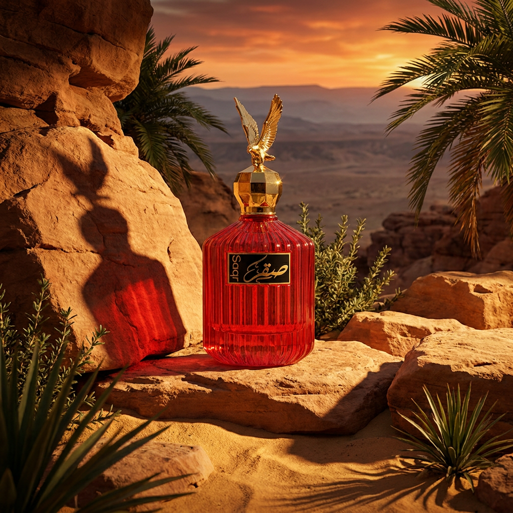 100 ml Eau de Perfume Oriental SAQR (TOP: PINK PEPPER, LEMON, BLACK CURRANT; MIDDLE: ROSEMARY, GERANIUM, CEDARWOOD; BASE: PATCHOULI, SANDALWOOD, MOSS) 3 