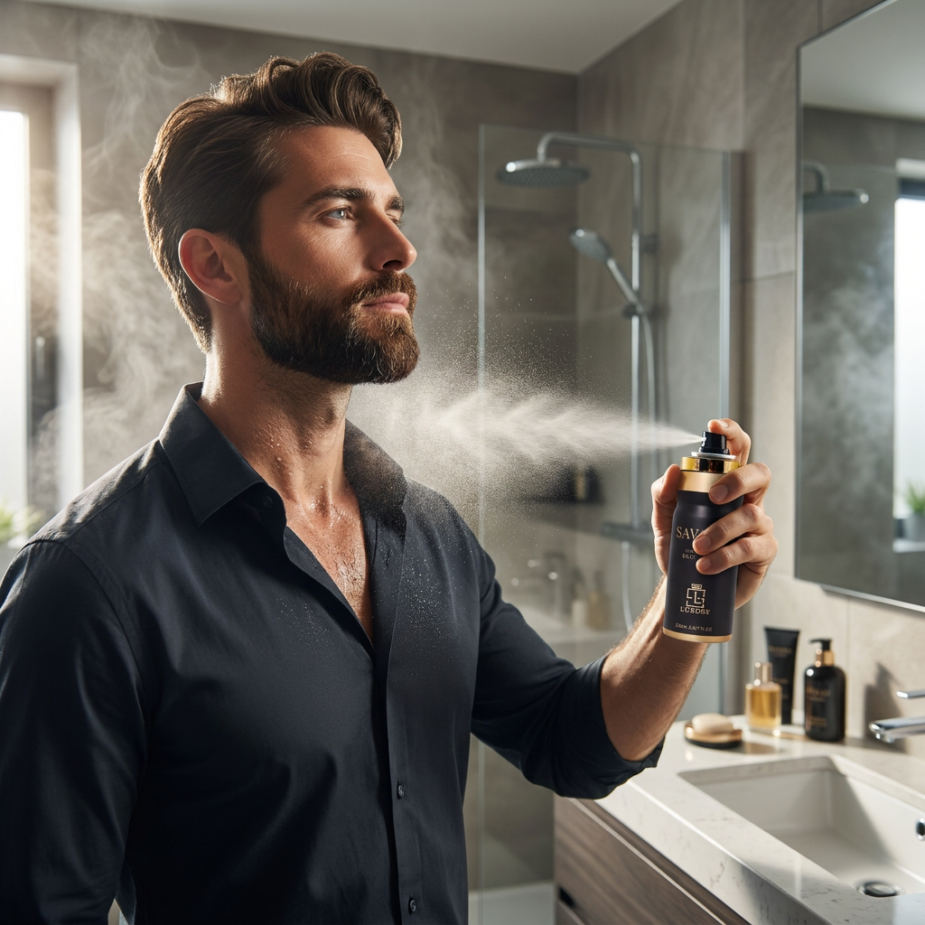Perfume Body Spray SAVAGE 200 ML (TOP: GRAPEFRUIT, PINK PEPPER, LEMON, MANDARIN; MIDDLE: ELEMI, LAVENDER, GERANIUM, MAGNOLIA; BASE: PATCHOULI, MUSK, LEATHER, TONKA, WOODY, AMBER) 3 