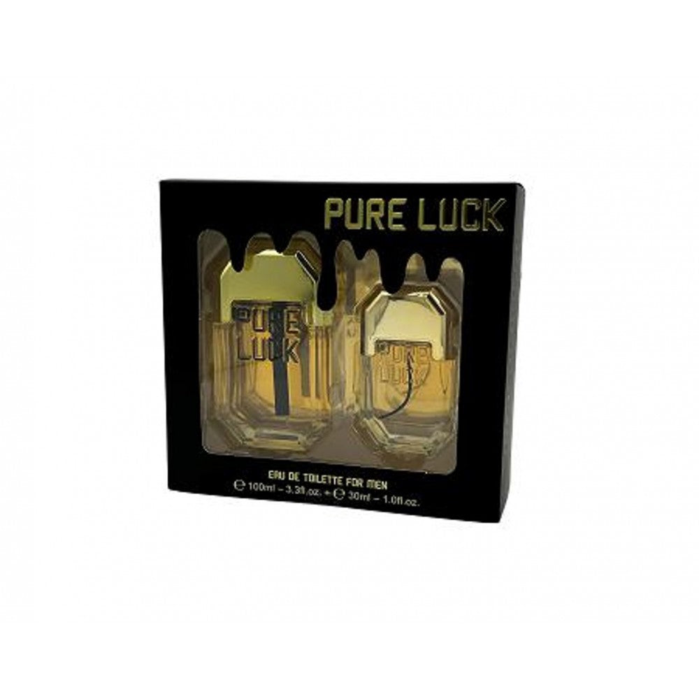 Linn Young EDT 100 ml + 30 ml „Pure Luck“ – dřevitě-kořeněná vůně pro muže