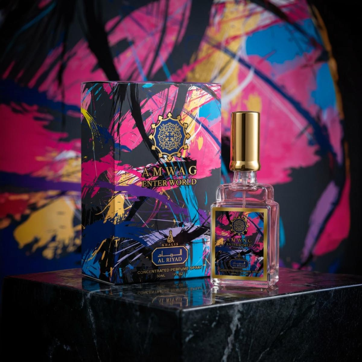 30 ml Eau de Perfume Amwaj Enter World Kořeněná Jasmínová vůně pro Ženy 7 